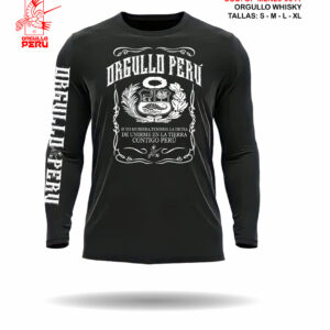 Polo manga larga Orgullo whisky