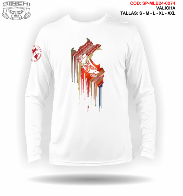 Polo manga larga Valicha